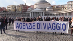 Turismo al palo, a Napoli protestano agenti di viaggio