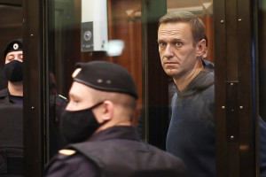 Alexei Navalny in tribunale a Mosca