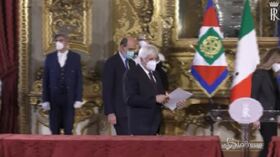 Mattarella dà incarico a Draghi