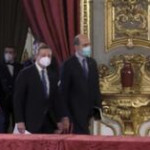 Draghi: “Mi rivolgerò al Parlamento, fiducioso che ci sia unità”