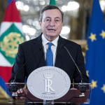 Mario Draghi a Montecitorio, finito il primo giorno di consultazioni