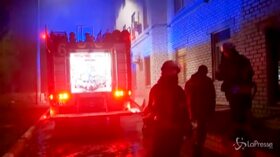 Ucraina, incendio in un ospedale