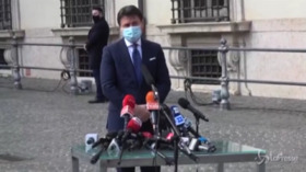 Il premier dimissionario Conte