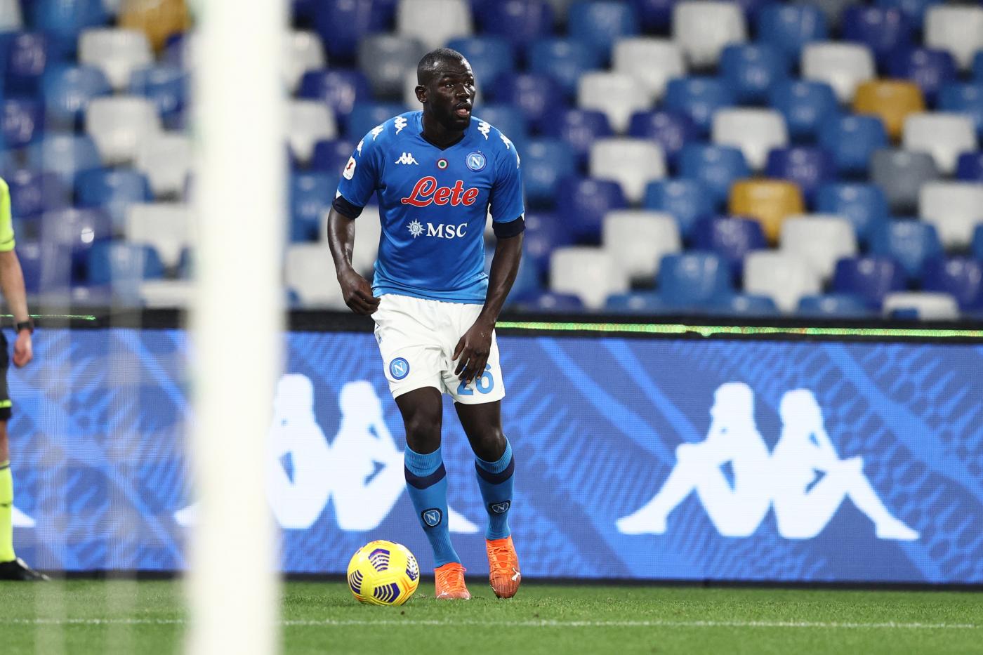 Coronavirus, Napoli: anche Koulibaly è positivo Coronavirus, Napoli: anche Koulibaly è positivo