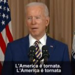 Biden: “L’America è tornata”