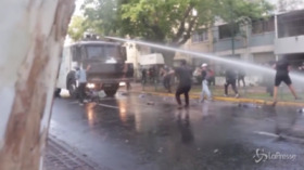 la rabbia dei cittadini a Santiago