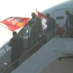Super Bowl, i Kansas City Chiefs arrivano a Tampa