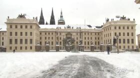 Praga imbiancata
