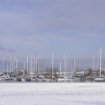 I Paesi Bassi attanagliati dal gelo, si pattina sui canali ghiacciati