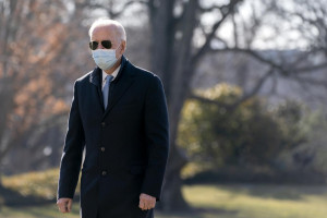 Joe Biden arriva alla Casa Bianca