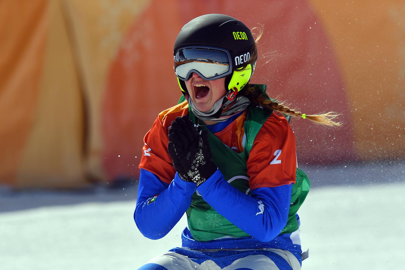 Argento per Michela Moioli nello snowboardcross