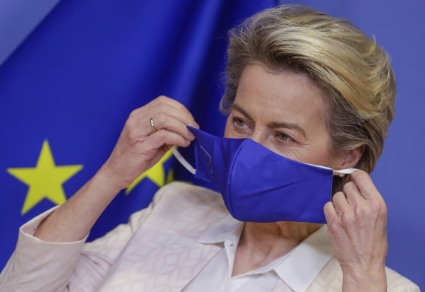 La presidente della Commissione Ursula von der Leyen