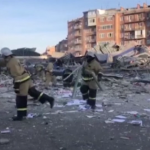 Russia, fuga di gas distrugge supermercato a Vladikavkaz