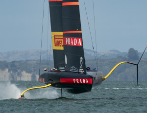 Vela, Luna Rossa si allena a Auckland