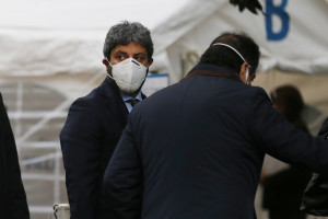 Roma, camera ardente per l'ultimo saluto a Franco Marini alla Clinica villa Mafalda