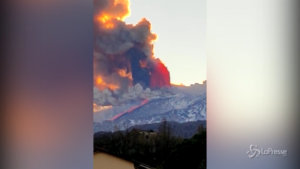 Sicilia, Etna erutta