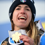 Marta Bassino, medaglia oro. Cortina d'Ampezzo