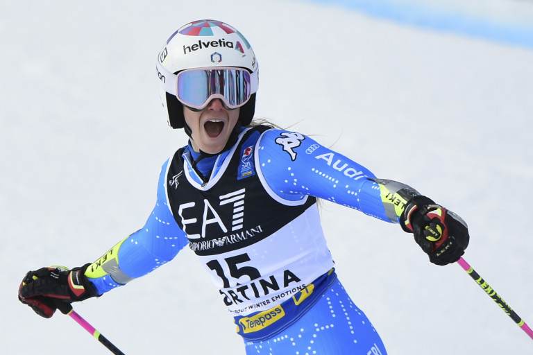 Marta Bassino, medaglia oro. Slalom parallelo