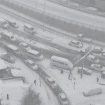 Turchia: ancora bufera di neve a Istanbul, traffico in tilt