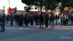 Ex Ilva di Taranto, in corso la mobilitazione dei lavoratori