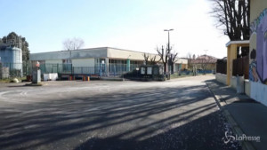 Bollate semi deserta in attesa del lockdown