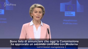 Vaccini, l'annuncio di von der Leyen