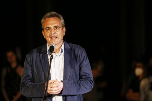 Giuseppe Gola AD ACEA e la Sindaca Virginia Raggi inaugurano la nuova illuminazione della basilica di Santa Maria in Trastevere