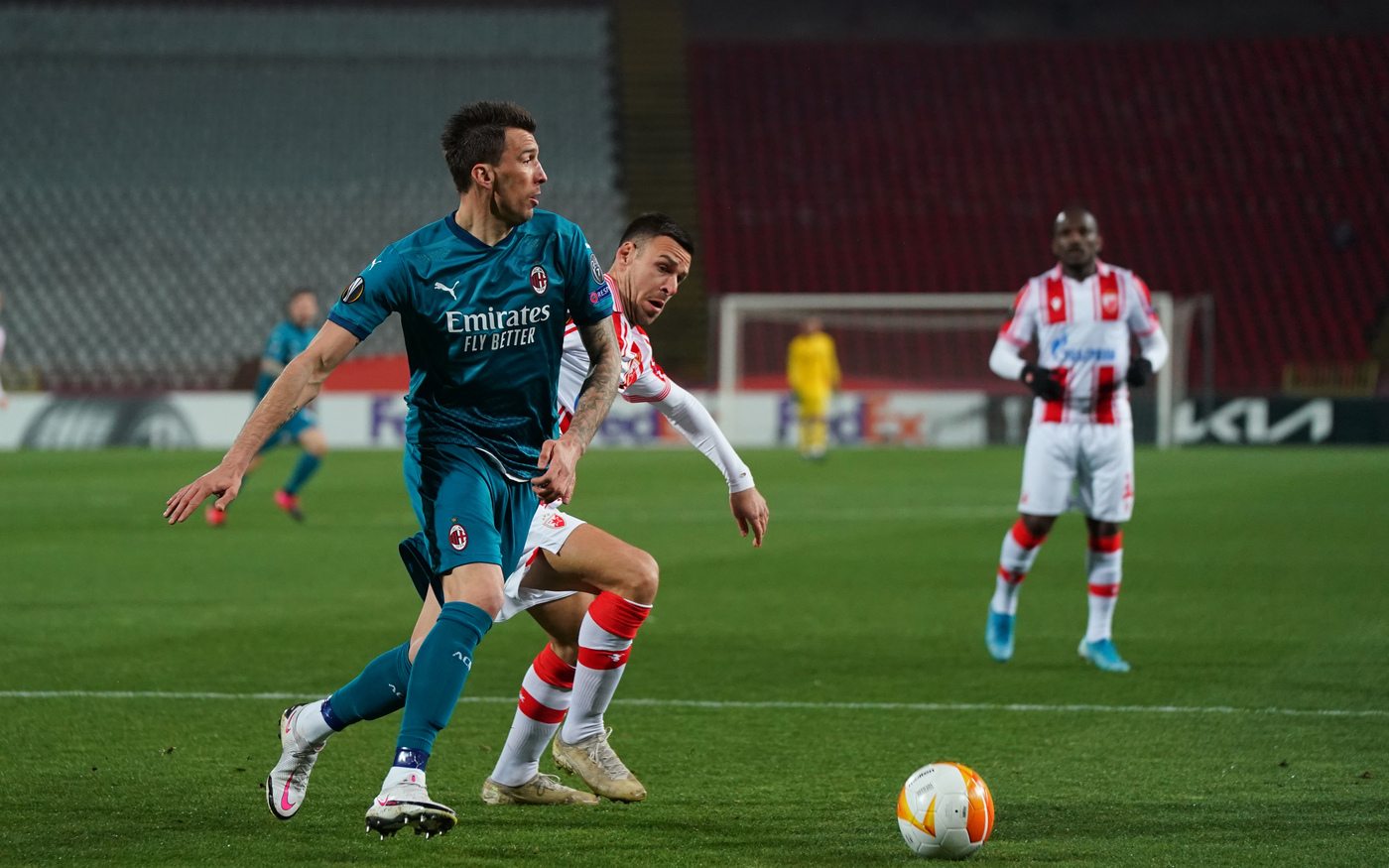Europa League, Milan beffato nel recupero: 2-2 in casa della Stella Rossa