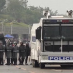 Myanmar, idranti e cannoni ad acqua contro manifestanti
