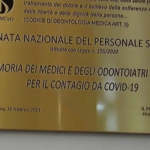 A Roma il ricordo dei medici che hanno perso la vita per il coronavirus