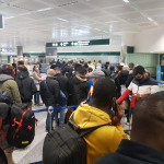 Milano: all’aeroporto di Malpensa code e assembramenti | GALLERY