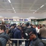 Code e assembramenti Aeroporto di Malpensa