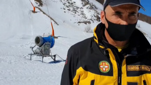 Soccorritore a Monte Velino