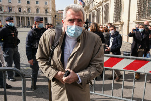 Agostino Miozzo, coordinatore del Comitato Tecnico Scientifico, a palazzo Chigi