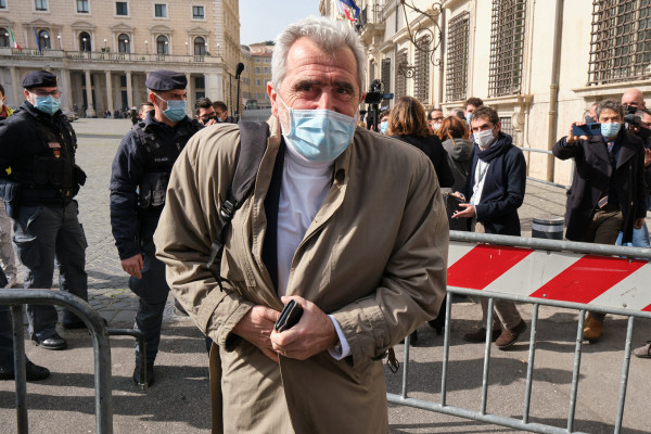 Agostino Miozzo, coordinatore del Comitato Tecnico Scientifico, a palazzo Chigi