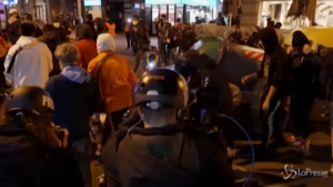 Scontri dopo l'arresto di Hasel