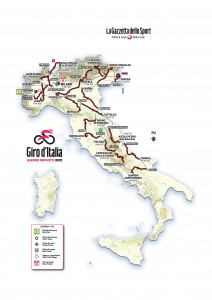 Ciclismo, Giro d'Italia: le 21 tappe dell'edizione 2021 