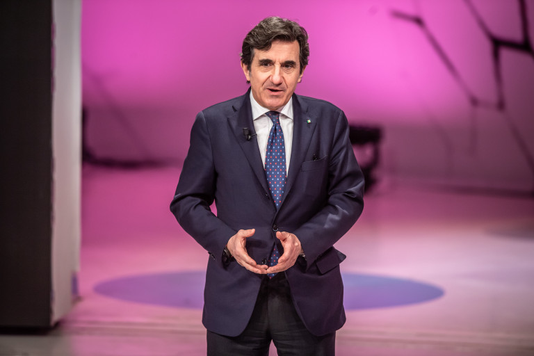 Urbano Cairo, presentazione Giro d'Italia 2021