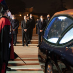 Congo, l'arrivo delle salme di Attanasio e Iacovacci a Ciampino. Ad accoglierle Draghi, Di Maio e Guerini