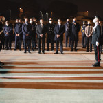 Congo, l'arrivo delle salme di Attanasio e Iacovacci a Ciampino. Ad accoglierle Draghi, Di Maio e Guerini