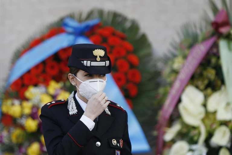 Attacco Congo: Funerali di stato per Attanasio e Iacovacci - Mario Draghi arriva in basilica