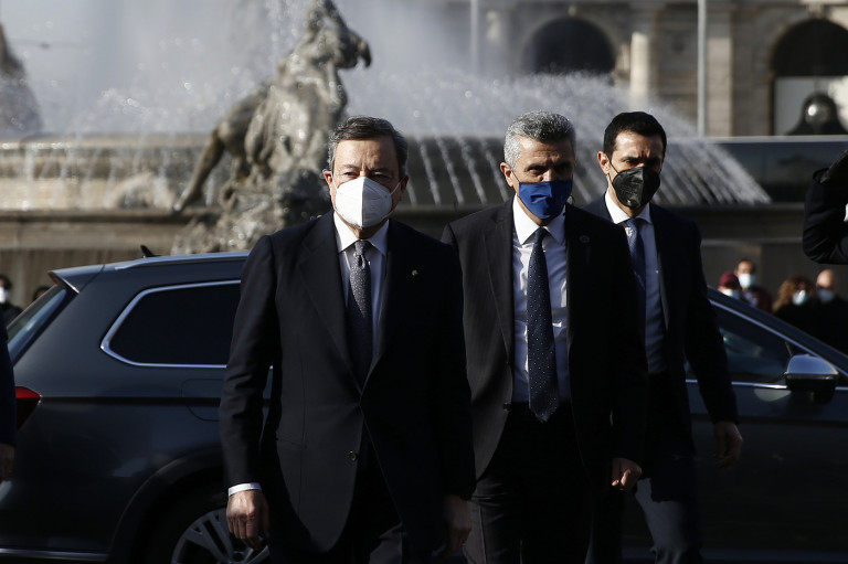 Attacco Congo: Funerali di stato per Attanasio e Iacovacci - Mario Draghi arriva in basilica