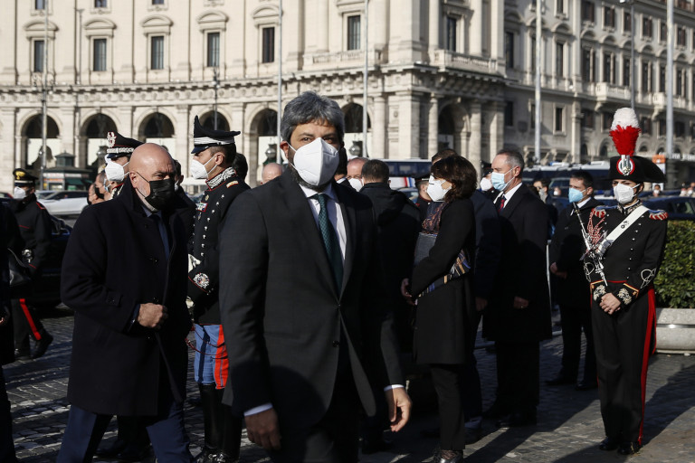 Attacco Congo: Funerali di stato per Attanasio e Iacovacci - Mario Draghi arriva in basilica