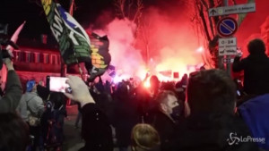 Assembramenti tifosi per Atalanta-Real Madrid