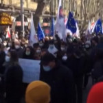 Georgia, manifestanti chiedono la liberazione del leader di opposizione Melia