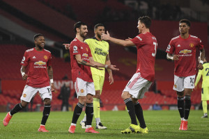 Manchester United's Bruno Fernandes