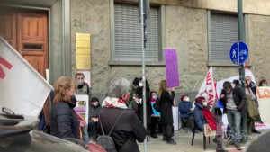 Torino, presidio delle Fomne no Tav per Dana Lauriola