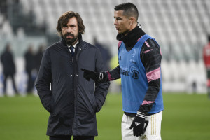 Andrea Pirlo e Cristiano Ronaldo