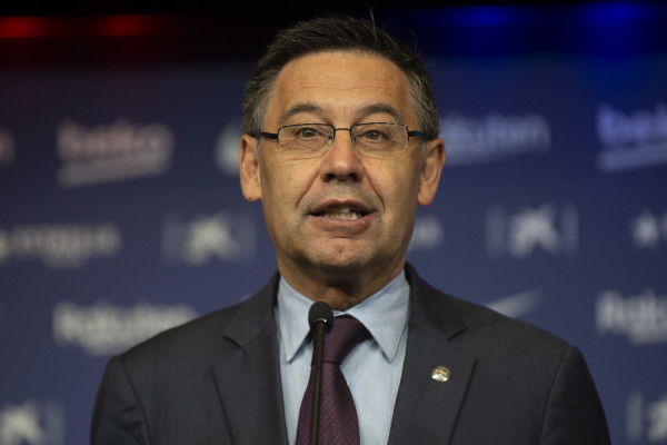 Liga spagnola, Neto la presentazione del nuovo giocatore del Barcellona