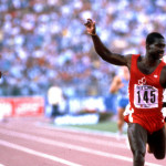 Il centometrista Ben Johnson